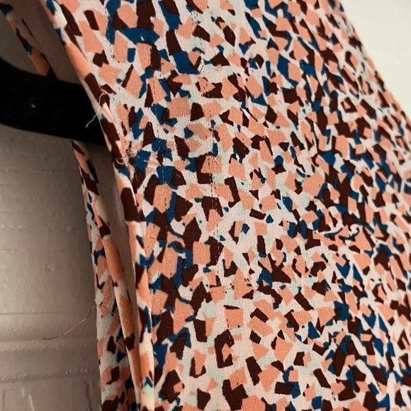 Reiss Ashe Dress Pink and Blue Print - Picture 9 of 16